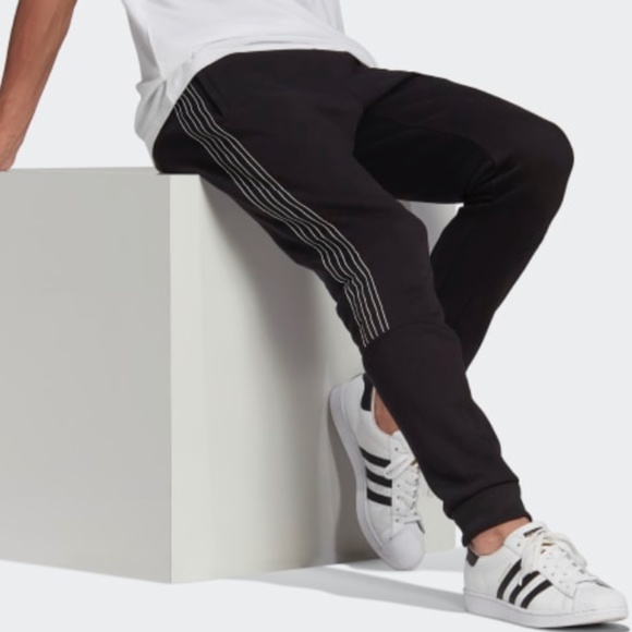 🆕ADIDAS 3 Stripes Sweat Pant - Picture 2 of 10